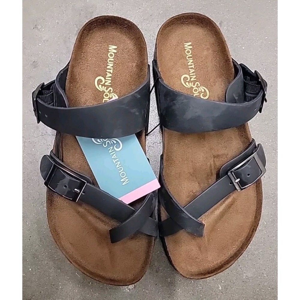 Mountain Sole Leather Sandal Size 6 Brown NWT